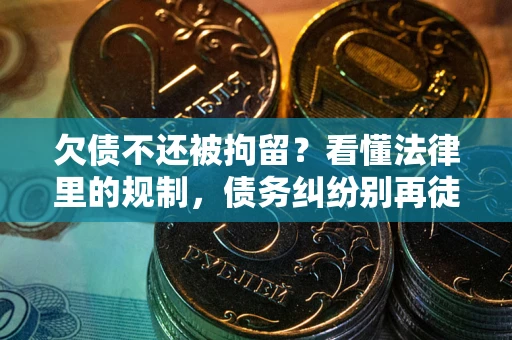 济南欠债不还被拘留？看懂法律里的规制，债务纠纷别再徒劳奔波