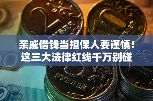 济南亲戚借钱当担保人要谨慎！这三大法律红线千万别碰