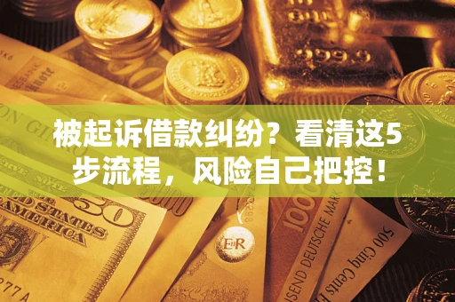 济南被起诉借款纠纷？看清这5步流程，风险自己把控！