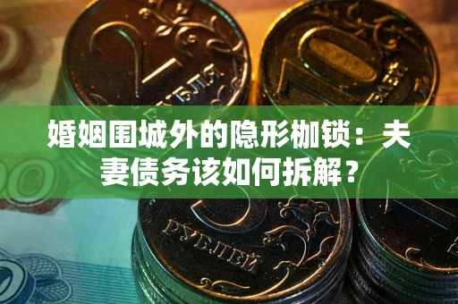 济南婚姻围城外的隐形枷锁：夫妻债务该如何拆解？